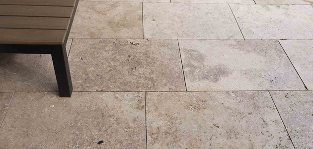 Travertin Terrassenplatten