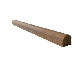Natursteinbord�re Travertin Noce Modell Bullnose