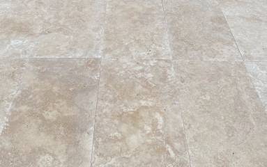 Travertin Fliesen beige geb�rstet 30 x 60 cm
