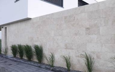Travertinfliesen beige creme geschliffen 40 x 60 cm