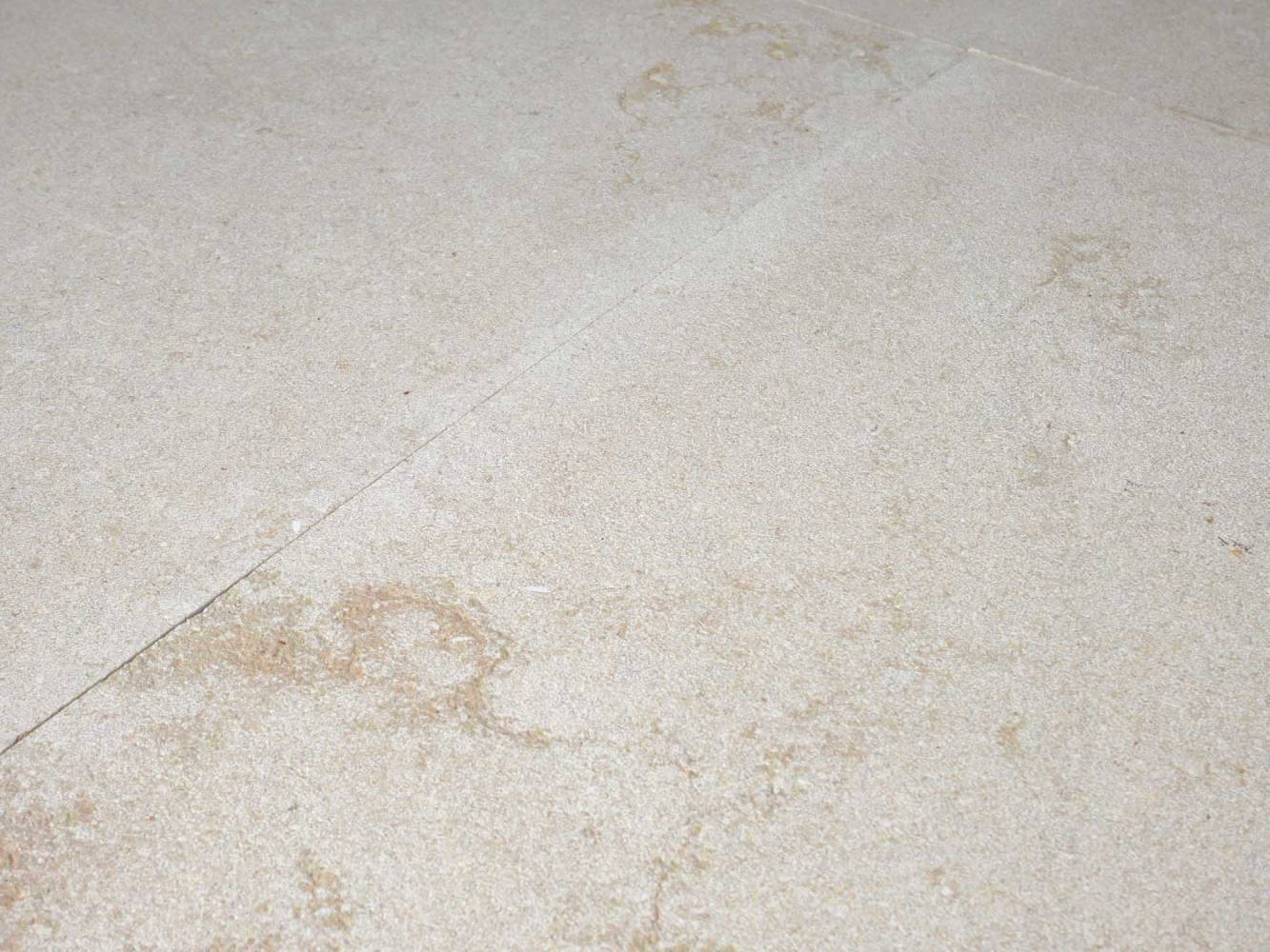 Kalkstein Salem Terrassenplatten sandgestrahlt