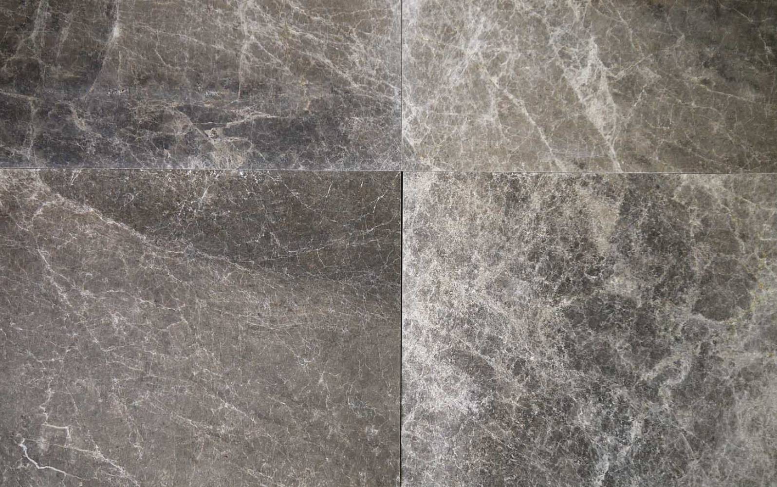 Marmorfliesen braun Emperador Dark geschliffen 40 x 60 cm