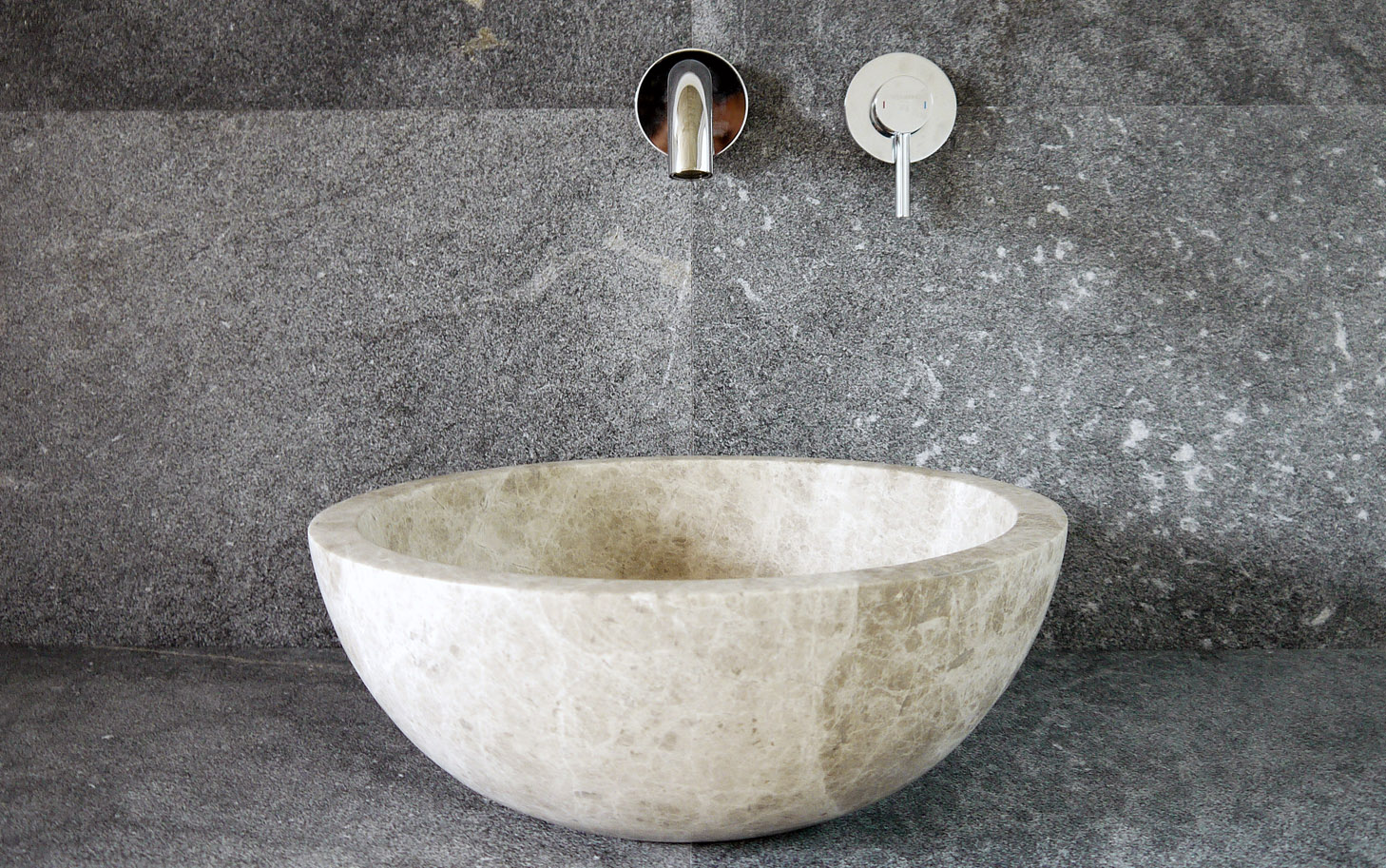 Marmor Waschbecken "Patara" beige