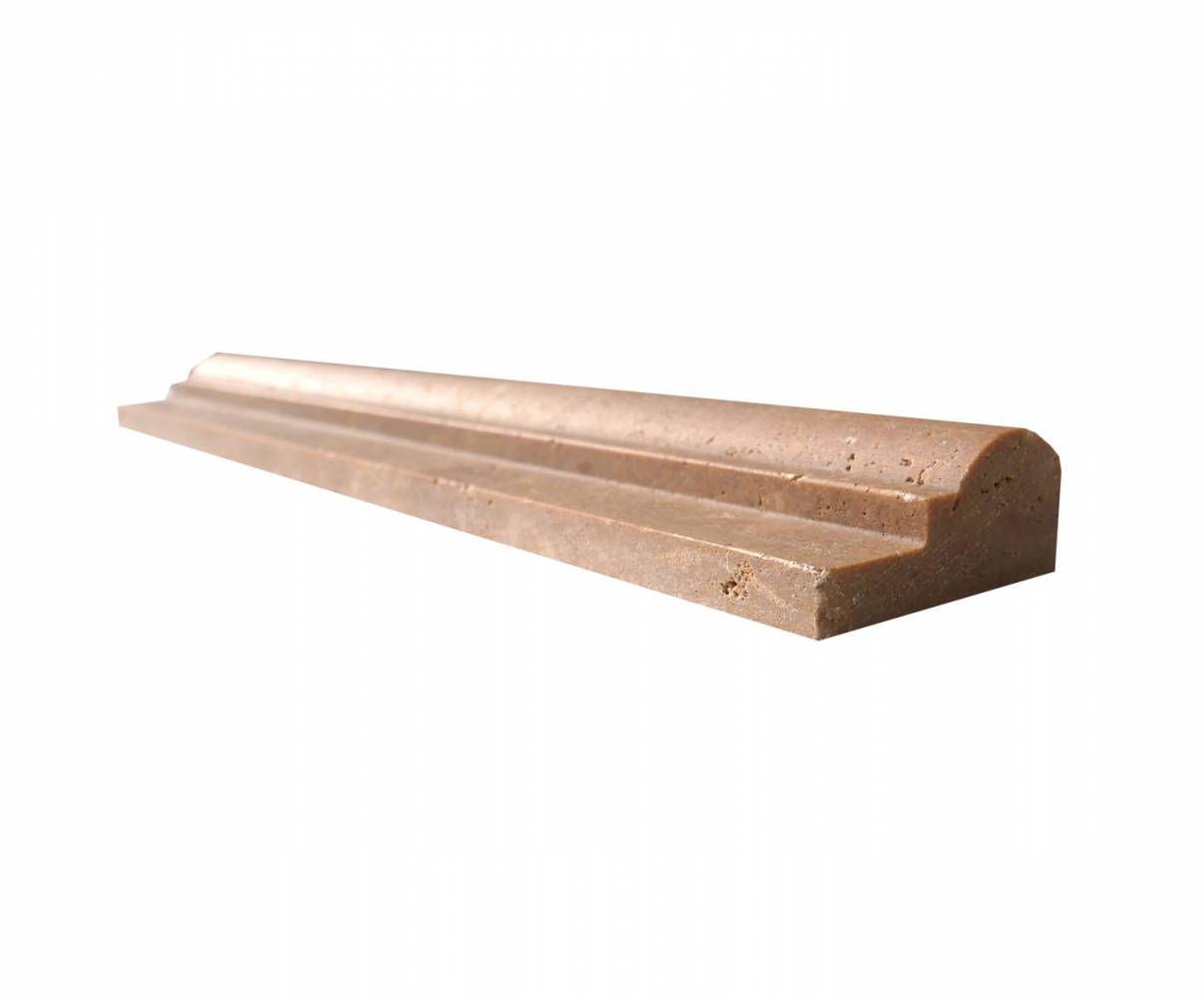 Natursteinbord�re Travertin Noce Modell Ogee