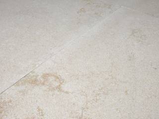 Kalkstein Salem Terrassenplatten sandgestrahlt