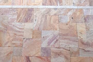Travertinplatten Scabas getrommelt 40 x 60